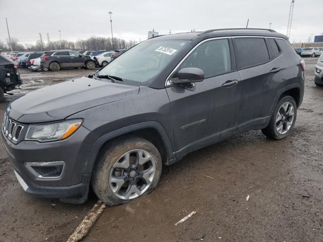 3C4NJDCB2JT336812 - 2018 JEEP COMPASS LIMITED GRAY photo 1