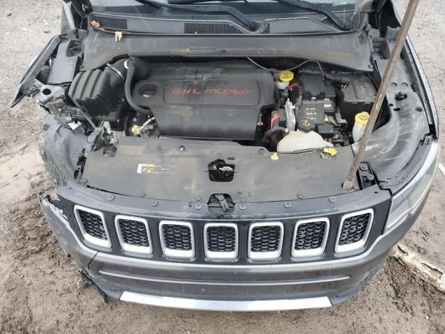 3C4NJDCB2JT336812 - 2018 JEEP COMPASS LIMITED GRAY photo 11