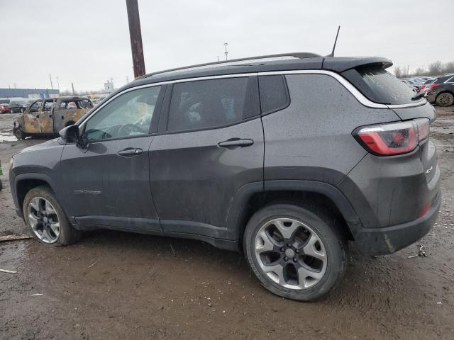 3C4NJDCB2JT336812 - 2018 JEEP COMPASS LIMITED GRAY photo 2