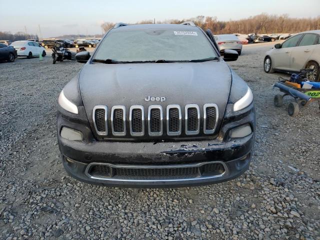 1C4PJLDS8EW114857 - 2014 JEEP CHEROKEE LIMITED BLACK photo 5