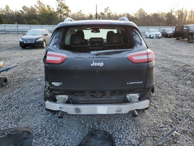 1C4PJLDS8EW114857 - 2014 JEEP CHEROKEE LIMITED BLACK photo 6