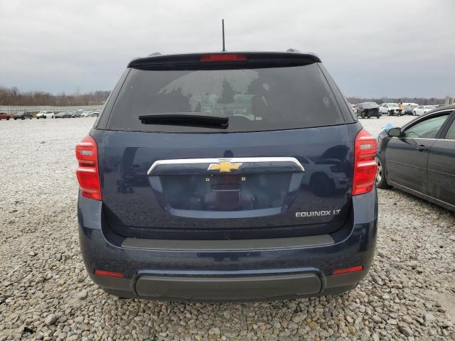 2GNALCEK4G1141019 - 2016 CHEVROLET EQUINOX LT BLUE photo 6