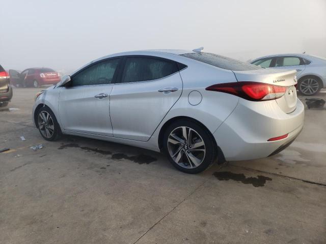 5NPDH4AE2EH478958 - 2014 HYUNDAI ELANTRA SE SILVER photo 2