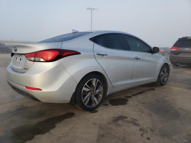 5NPDH4AE2EH478958 - 2014 HYUNDAI ELANTRA SE SILVER photo 3