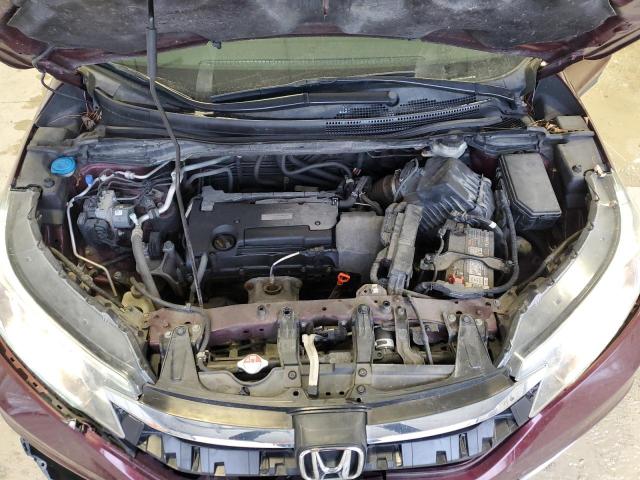 5J6RM4H55GL068722 - 2016 HONDA CR-V EX BURGUNDY photo 11