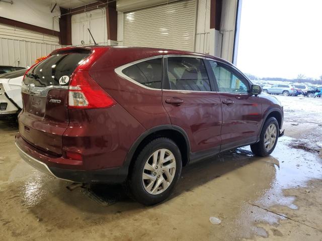 5J6RM4H55GL068722 - 2016 HONDA CR-V EX BURGUNDY photo 3