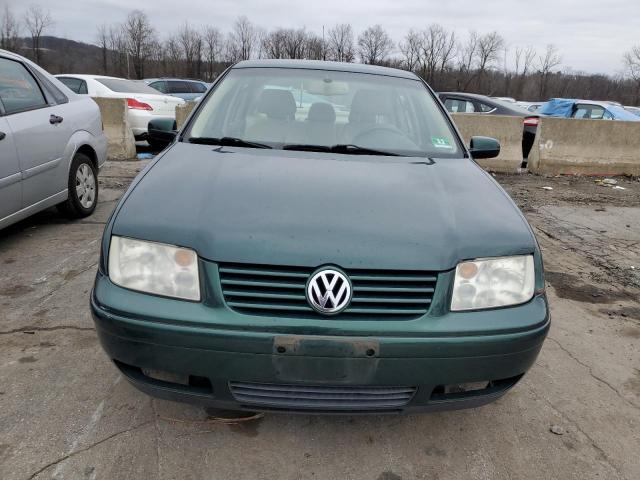 3VWTH69M22M139221 - 2002 VOLKSWAGEN JETTA GLX GREEN photo 5