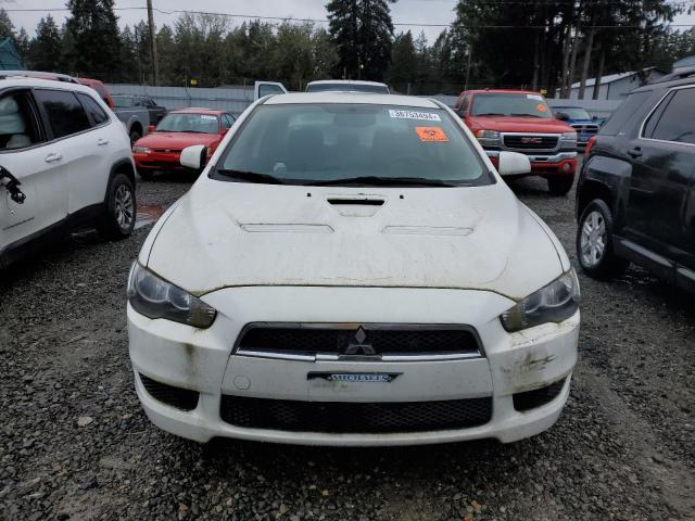 JA3AU26U08U015647 - 2008 MITSUBISHI LANCER ES WHITE photo 5