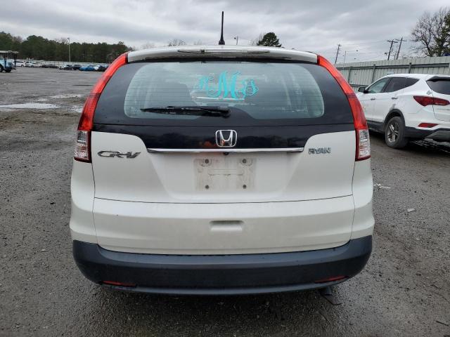 5J6RM3H30DL015446 - 2013 HONDA CR-V LX WHITE photo 6