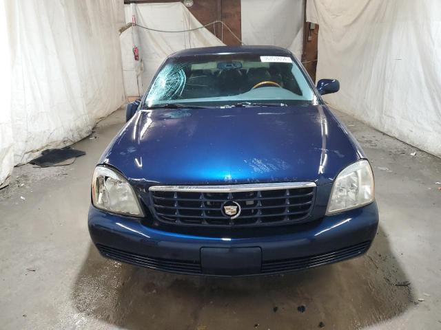 1G6KE57Y04U189236 - 2004 CADILLAC DEVILLE DHS BLUE photo 5