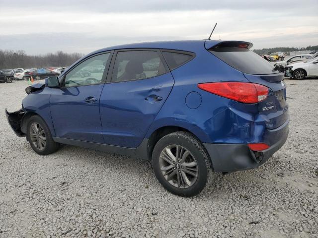 KM8JT3AFXEU938423 - 2014 HYUNDAI TUCSON GLS BLUE photo 2