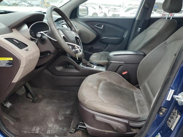 KM8JT3AFXEU938423 - 2014 HYUNDAI TUCSON GLS BLUE photo 7