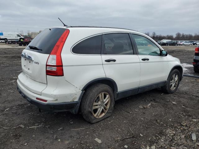 5J6RE4H58BL002025 - 2011 HONDA CR-V EX WHITE photo 3