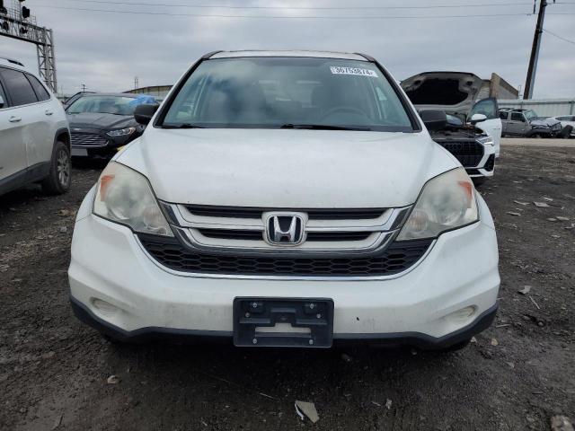 5J6RE4H58BL002025 - 2011 HONDA CR-V EX WHITE photo 5