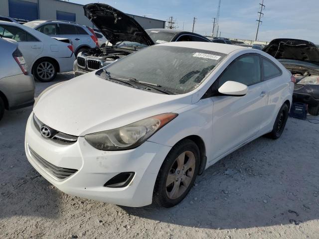 KMHDH6AE8DU020627 - 2013 HYUNDAI ELANTRA CO GS WHITE photo 1