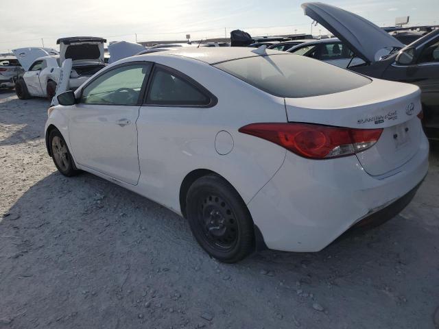 KMHDH6AE8DU020627 - 2013 HYUNDAI ELANTRA CO GS WHITE photo 2