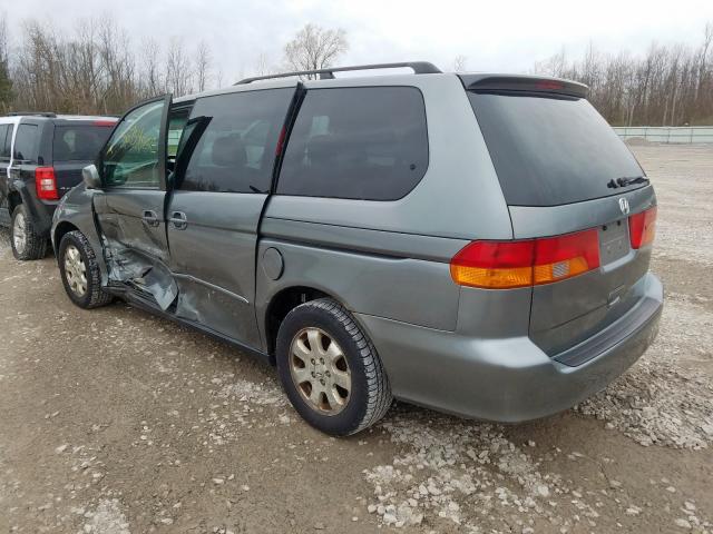 5FNRL18602B017804 - 2002 HONDA ODYSSEY EX  photo 3