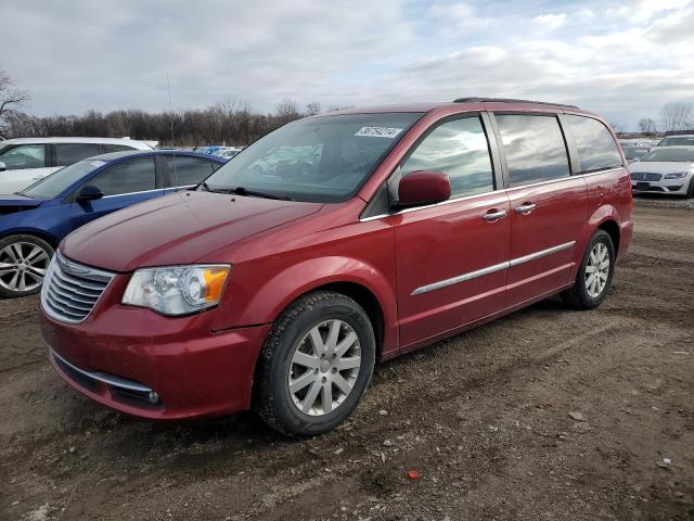 2C4RC1BG6FR626987 - 2015 CHRYSLER TOWN & COU TOURING RED photo 1