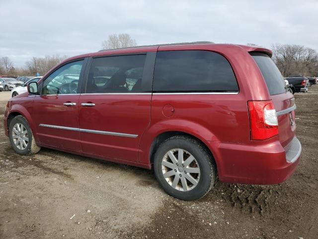 2C4RC1BG6FR626987 - 2015 CHRYSLER TOWN & COU TOURING RED photo 2