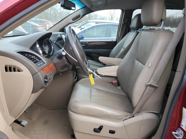 2C4RC1BG6FR626987 - 2015 CHRYSLER TOWN & COU TOURING RED photo 7