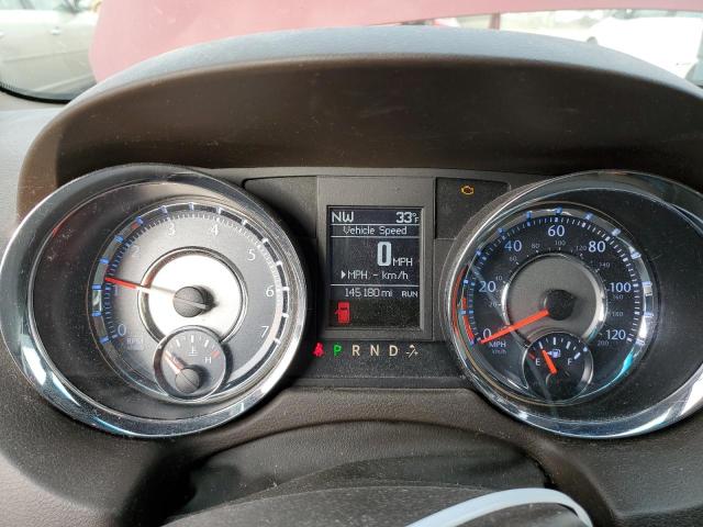 2C4RC1BG6FR626987 - 2015 CHRYSLER TOWN & COU TOURING RED photo 9