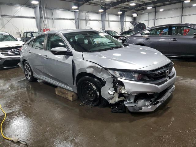 19XFC2F67KE028591 - 2019 HONDA CIVIC LX SILVER photo 4