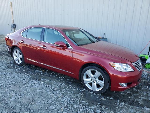 JTHBL5EF9B5107787 - 2011 LEXUS LS 460 BURGUNDY photo 4