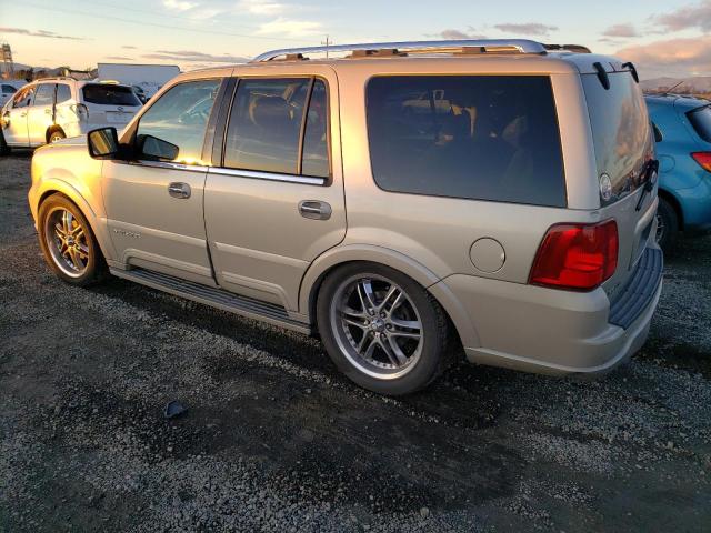 5LMFU28R14LJ24384 - 2004 LINCOLN NAVIGATOR ოქროსფერი ფოტო 2