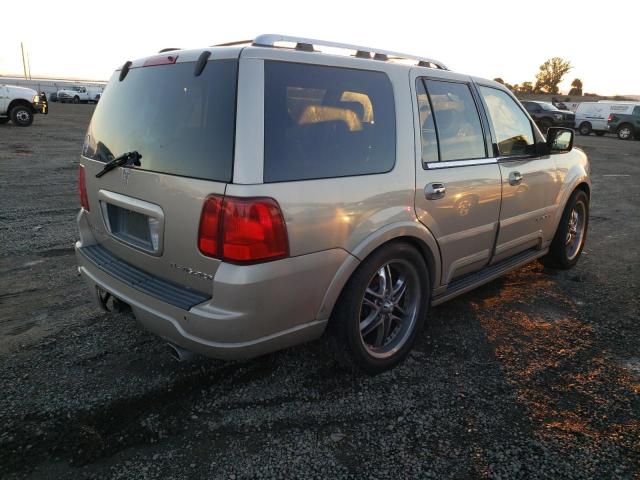5LMFU28R14LJ24384 - 2004 LINCOLN NAVIGATOR ოქროსფერი ფოტო 3