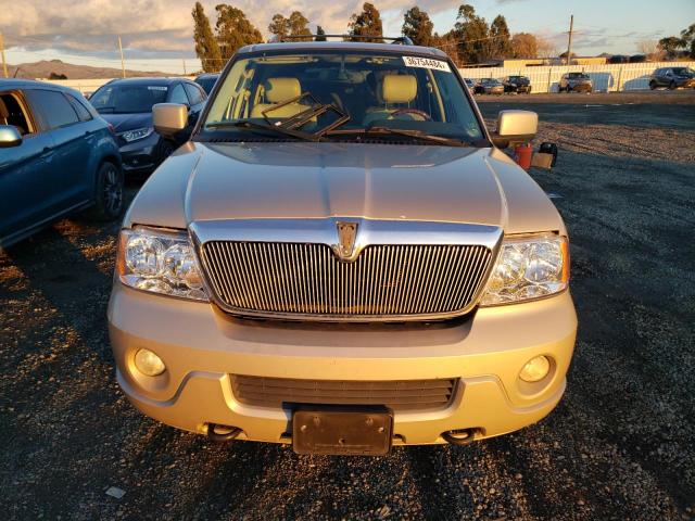 5LMFU28R14LJ24384 - 2004 LINCOLN NAVIGATOR ოქროსფერი ფოტო 5