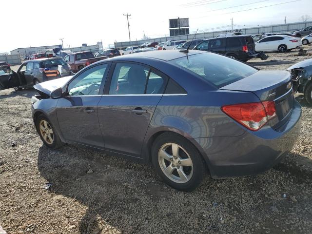 1G1PC5SB3D7166195 - 2013 CHEVROLET CRUZE LT BLUE photo 2