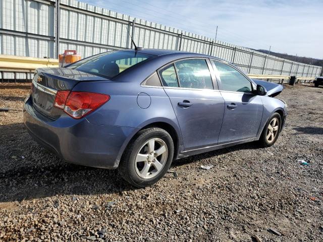 1G1PC5SB3D7166195 - 2013 CHEVROLET CRUZE LT BLUE photo 3