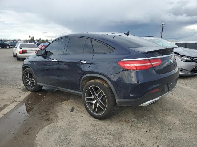 4JGED6EB9HA064739 - 2017 MERCEDES-BENZ GLE COUPE 43 AMG BLUE photo 2