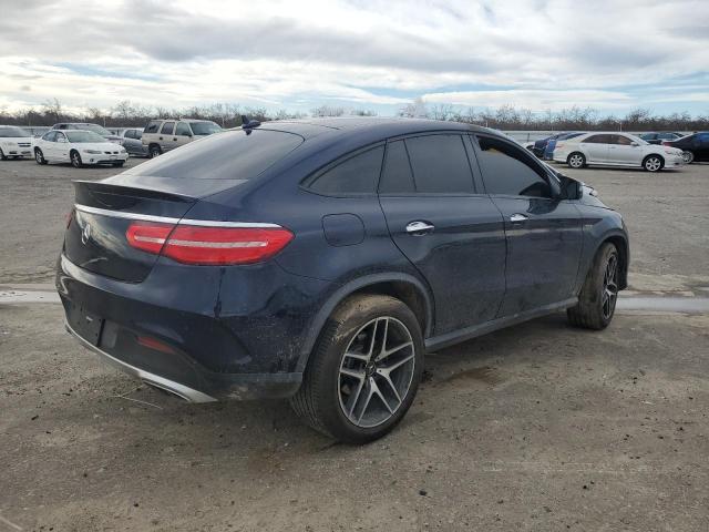 4JGED6EB9HA064739 - 2017 MERCEDES-BENZ GLE COUPE 43 AMG BLUE photo 3