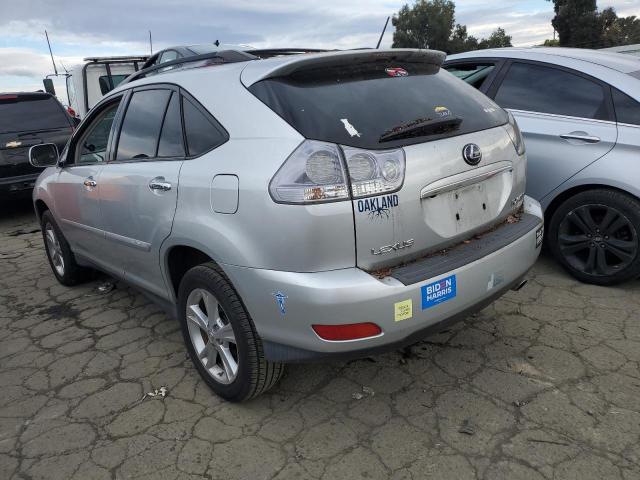 JTJHW31U082851586 - 2008 LEXUS RX 400H SILVER photo 2