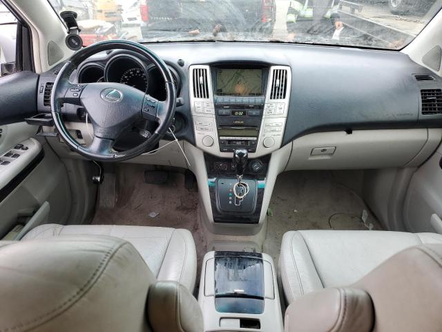 JTJHW31U082851586 - 2008 LEXUS RX 400H SILVER photo 8