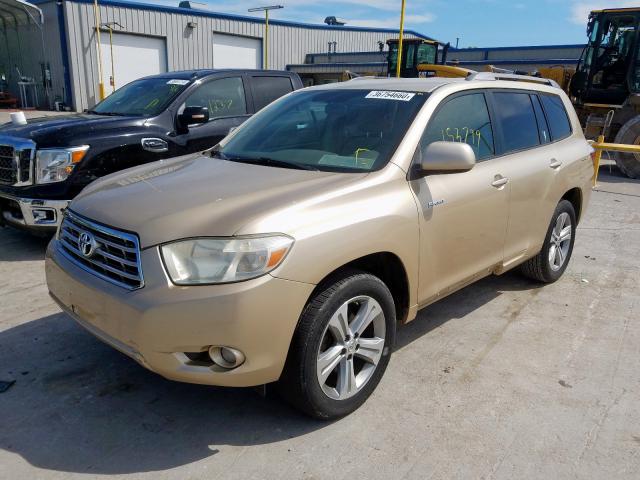 JTEDS43A982046655 - 2008 TOYOTA HIGHLANDER SPORT  photo 2