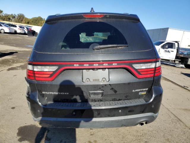 1C4RDHDG8EC590102 - 2014 DODGE DURANGO LIMITED BLACK photo 6