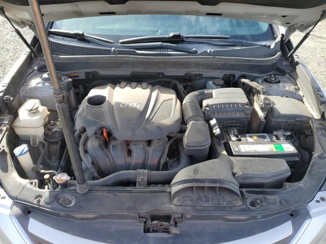 5NPEB4AC2EH883156 - 2014 HYUNDAI SONATA GLS SILVER photo 11