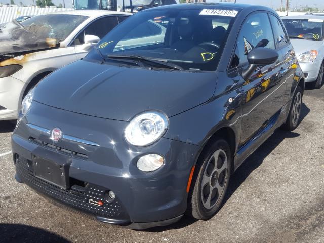 3C3CFFGE2HT598465 - 2017 FIAT 500 ELECTRIC  photo 2