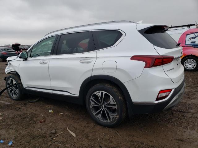 5NMS5CAA5KH107101 - 2019 HYUNDAI SANTA FE LIMITED WHITE photo 2