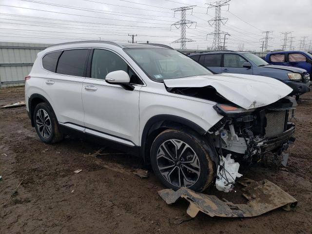 5NMS5CAA5KH107101 - 2019 HYUNDAI SANTA FE LIMITED WHITE photo 4