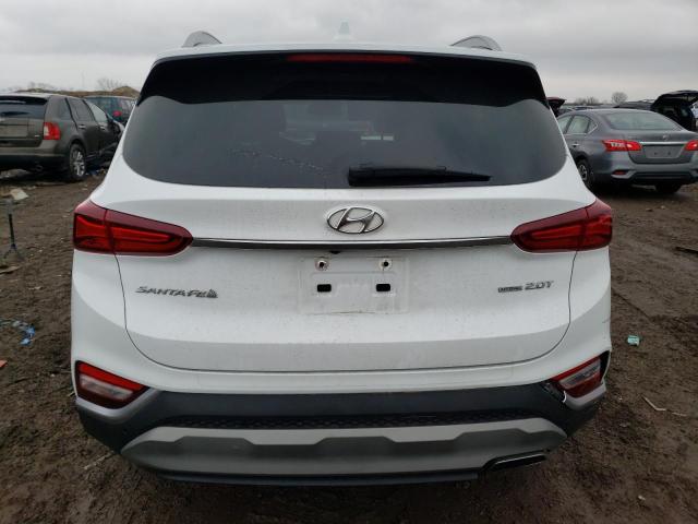 5NMS5CAA5KH107101 - 2019 HYUNDAI SANTA FE LIMITED WHITE photo 6