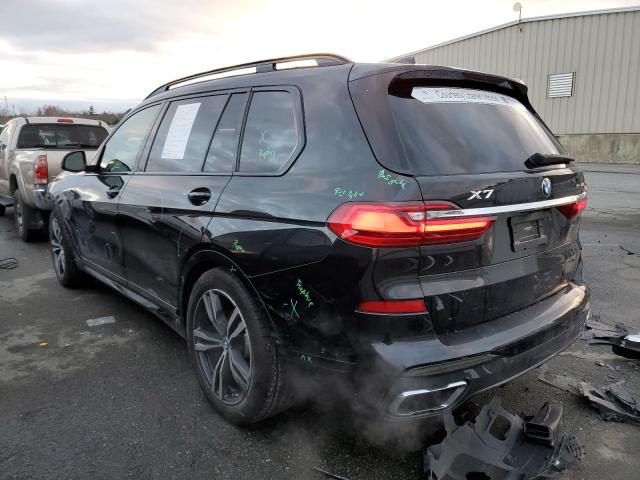 5UXCW2C50KL089485 - 2019 BMW X7 XDRIVE40I BLACK photo 2