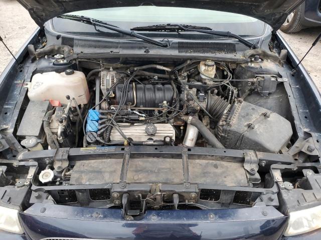 1G4HR54K34U227372 - 2004 BUICK LESABRE LIMITED BLUE photo 11