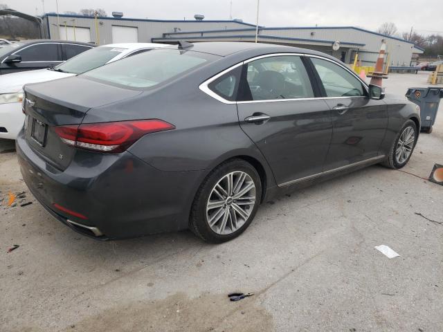 KMHGN4JE2JU223020 - 2018 GENESIS G80 BASE CHARCOAL photo 3