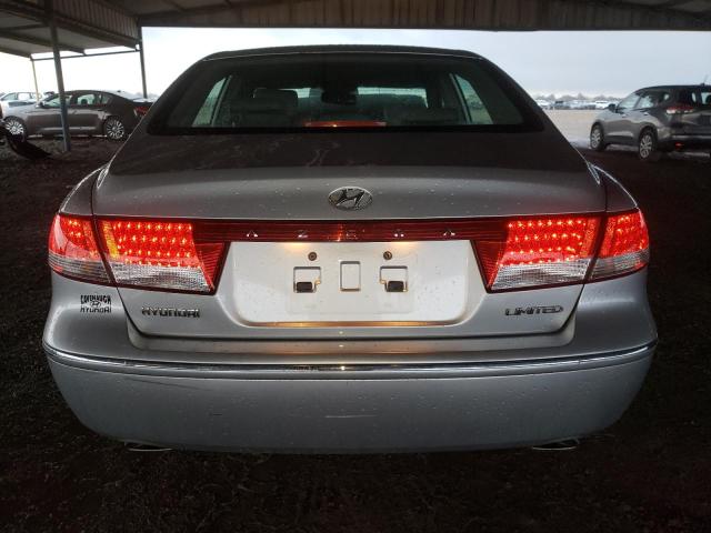 KMHFC46FX7A179040 - 2007 HYUNDAI AZERA SE SILVER photo 6