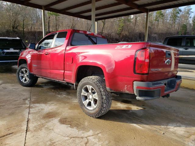 1GCHSDEN3J1130620 - 2018 CHEVROLET COLORADO Z71 RED photo 2