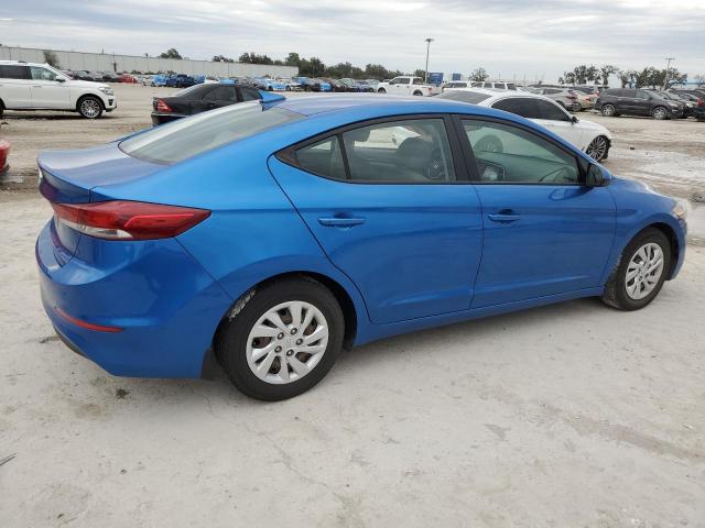 5NPD74LF6JH393107 - 2018 HYUNDAI ELANTRA SE BLUE photo 3