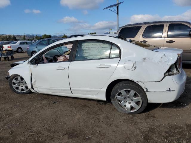 1HGFA16598L001756 - 2008 HONDA CIVIC LX WHITE photo 2